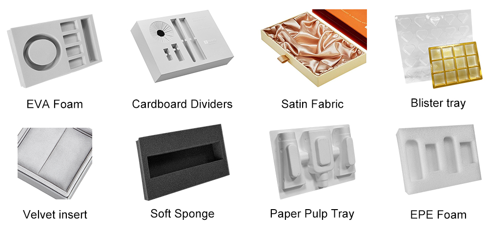 liquor packaging boxes insert