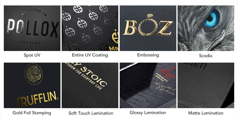 liquor packaging boxes finishing