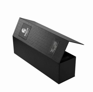 Maßgeschneiderte Luxus-Weinverpackung: Magnetische Buch-Stulpenschachtel
